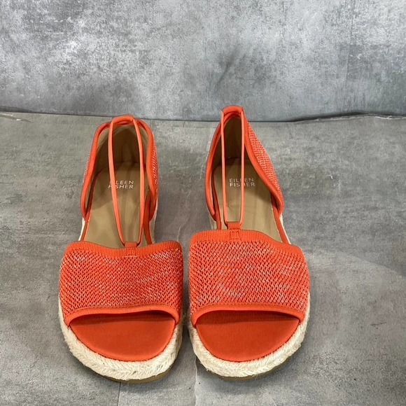 Eileen Fisher Women's Magma Melange Stretch Mews Casual Knit Espadrilles SZ 9.5 - Picture 4 of 12